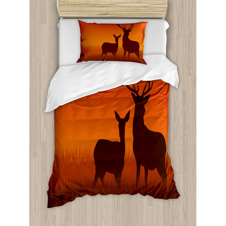 Ambesonne Hunting Duvet Cover Set Wayfair